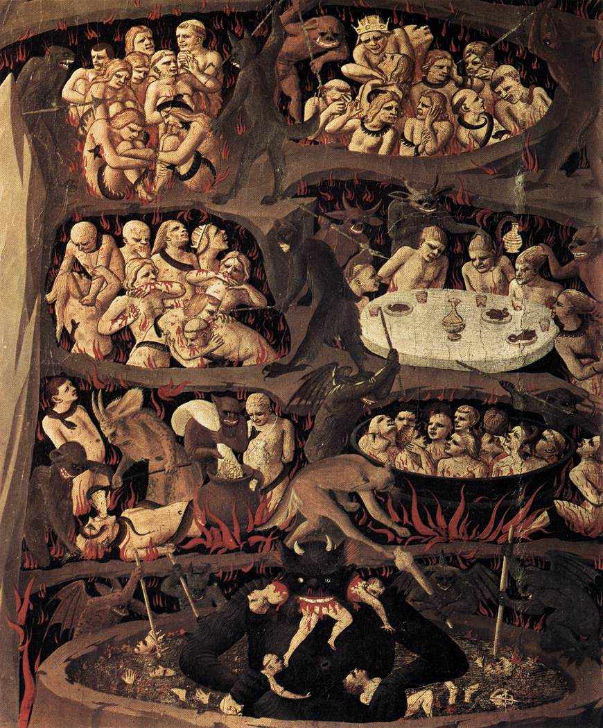 O Inferno De Dante Pintura