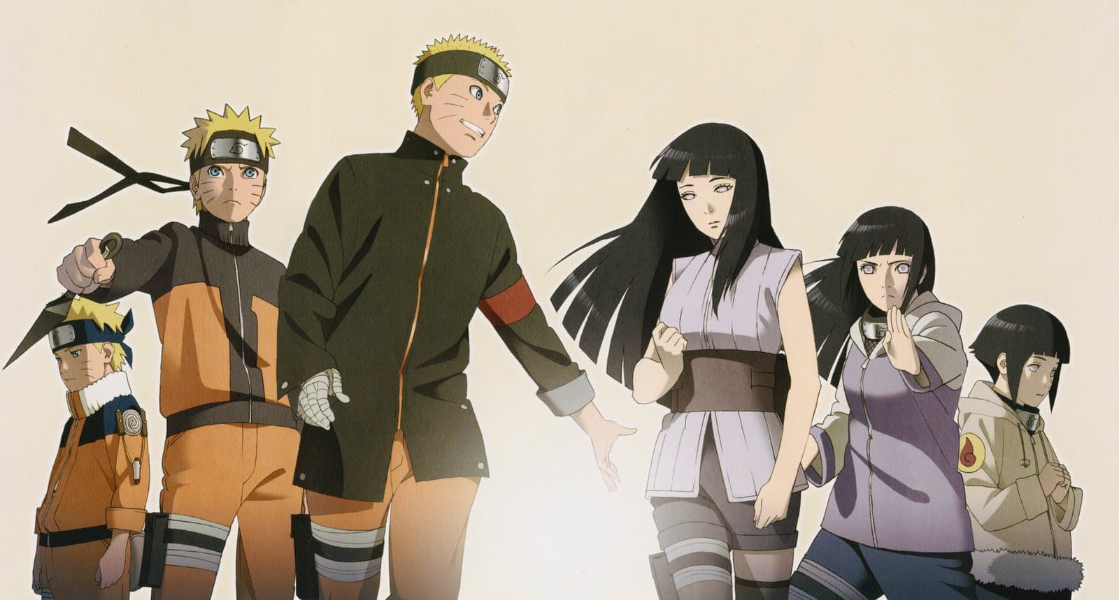 Naruto mostra para Hinata seu primeiro filho